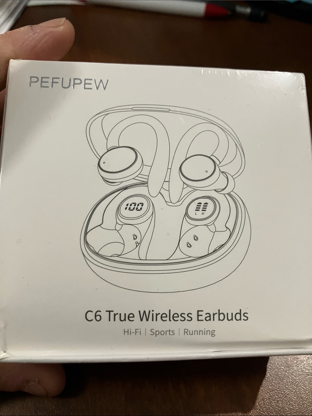 C6 True Wireless Earbuds - White